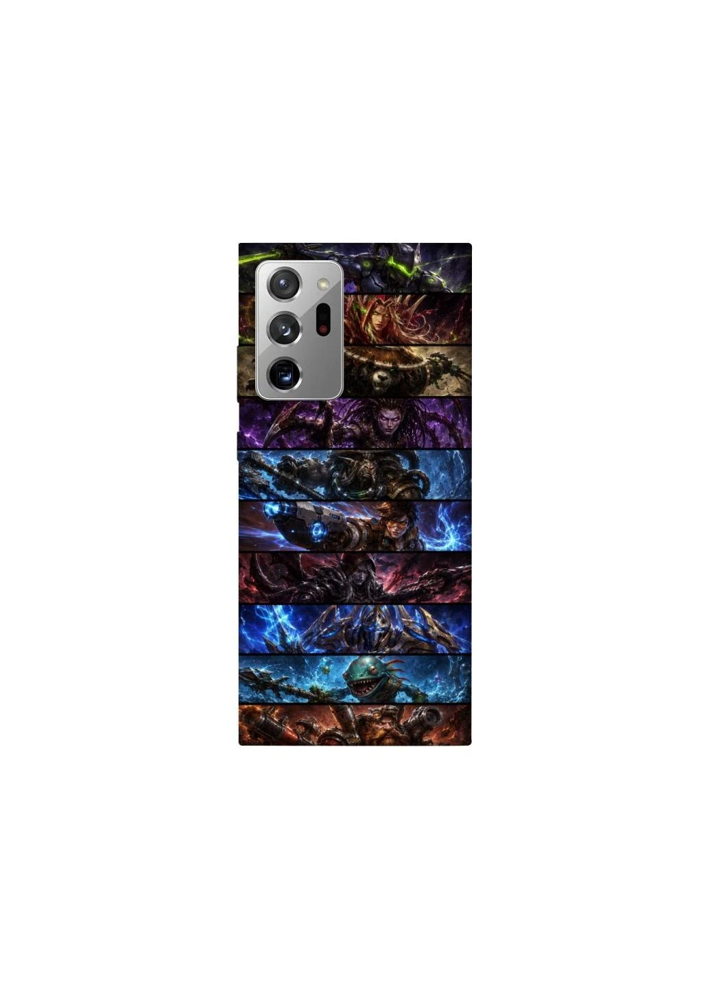 Чехол на Samsung Galaxy Note 20 Ultra Blizzard ver.2 Frontalka (395802663)