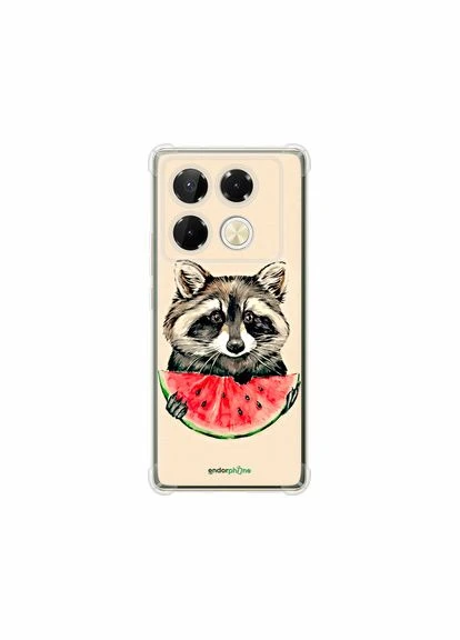 Чохол на Infinix Note 40 Pro 4G Єнотик з кавуном "4605sp-3691-2448" Endorphone (348087892)