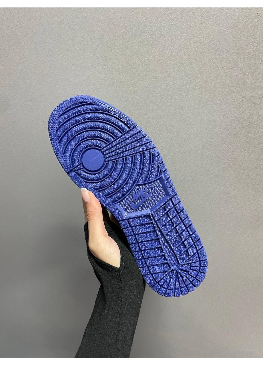 КРОССОВКИ ЖЕНСКИЕ NIKE AIR JORDAN 1 RETRO HIGH GAME ROYAL НАЙК АИР ДЖОРДАН No Brand белые демисезоны (368862068)