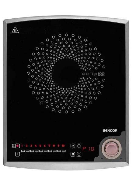 Індукційна електроплита SCP3414GY 2000 Вт чорна Sencor (381726296)