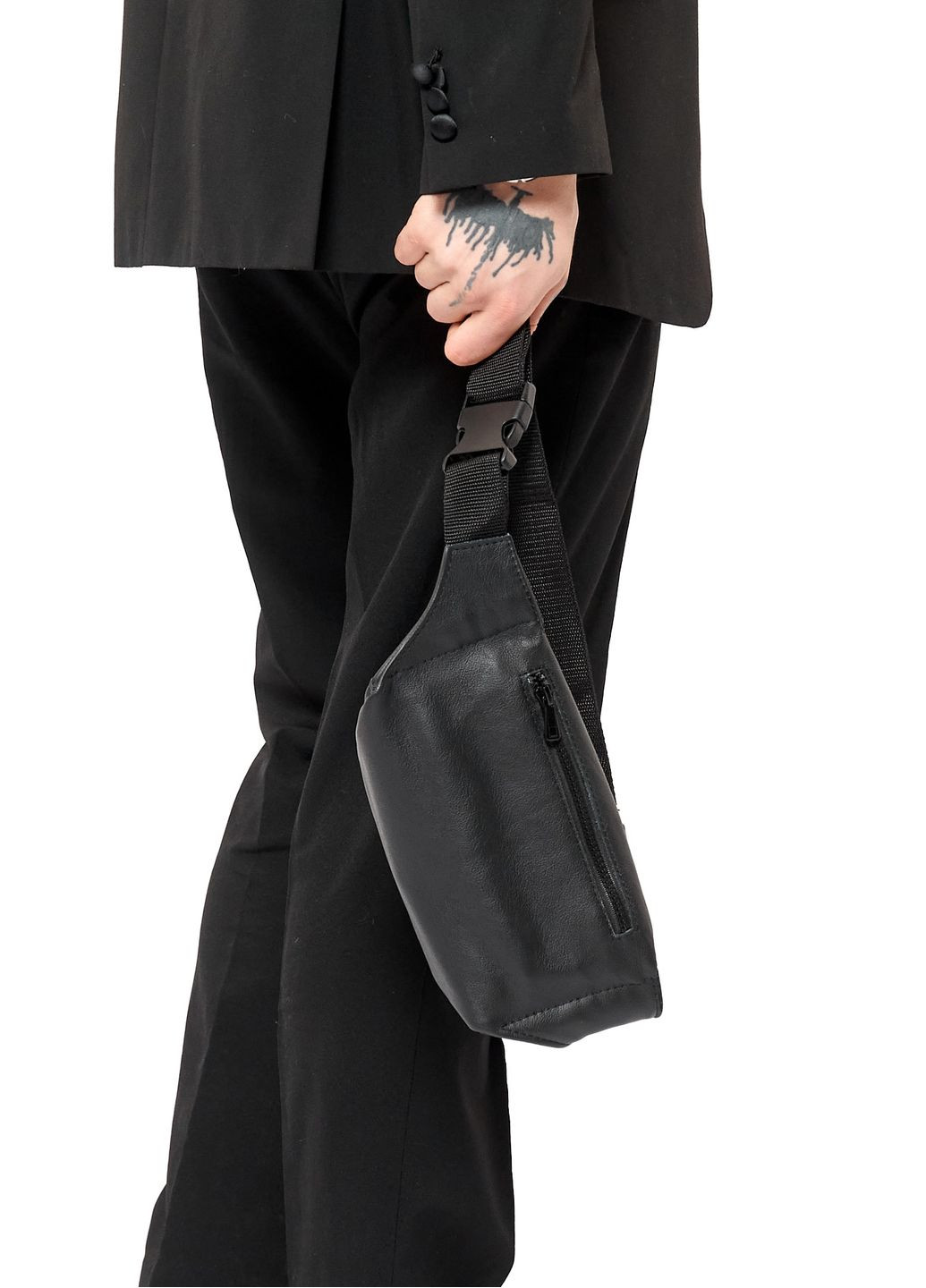 Сумка на пояс бананка кожаная Tirso BTTm Sambag (325471324)