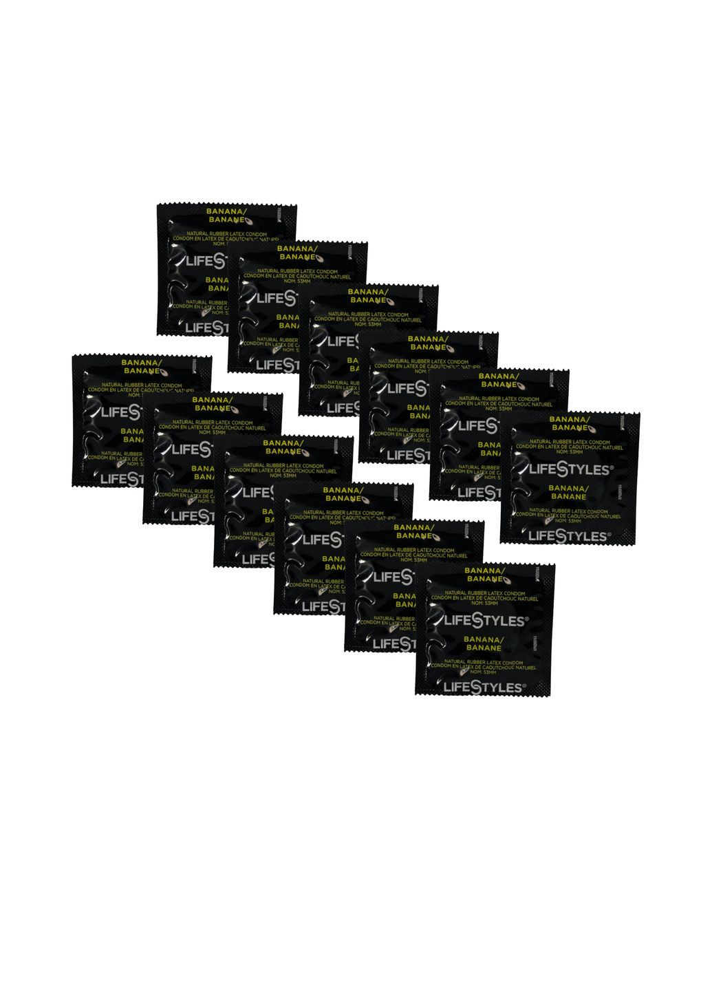 Презервативы Banana Ароматизированные 12 шт LifeStyles (361082009)
