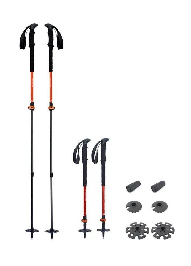 Трекінгові телескопічні палиці Shock FL/TL Foam, 63-135 см, Orange Pinguin (370847615)