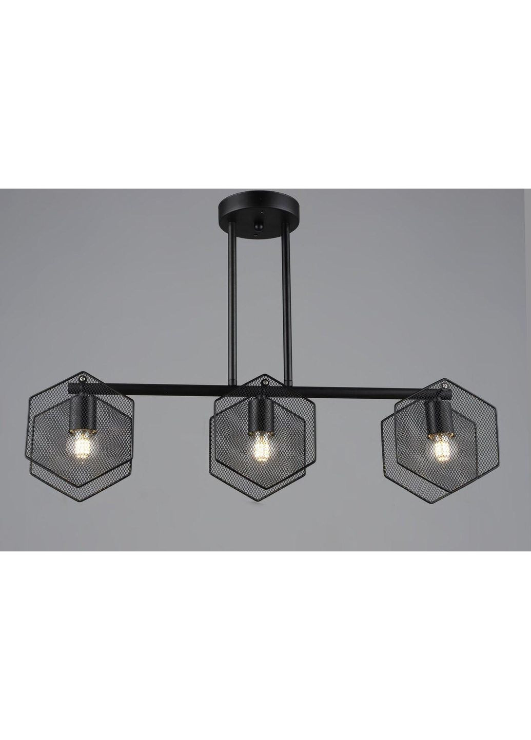 Люстра в стилі лофт B S2473/3 BK чорна Sirius (342072235)