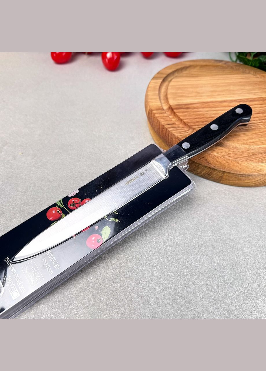 Кухонний ніж 12,7 см AR2034SW нерж, дерево Ardesto (332993928)