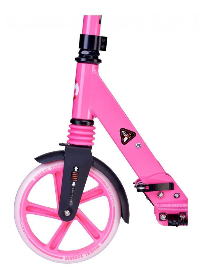 Самокат двоколісний Comfort рожевий (SMR0028PN) Maraton (364114910)