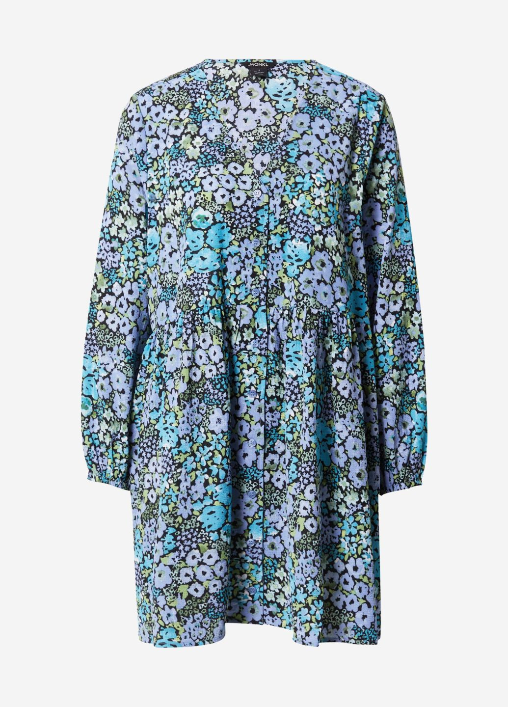 Комбінована сукня-сорочка Monki