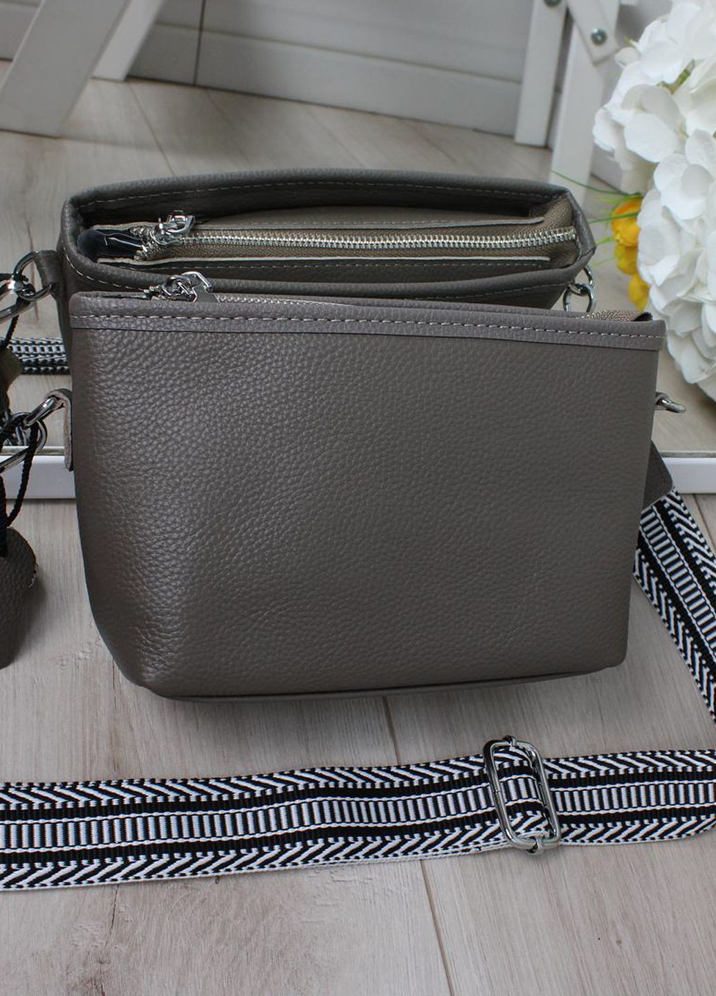 Жіноча сумка з натуральної шкіри Vishnya (319618803)