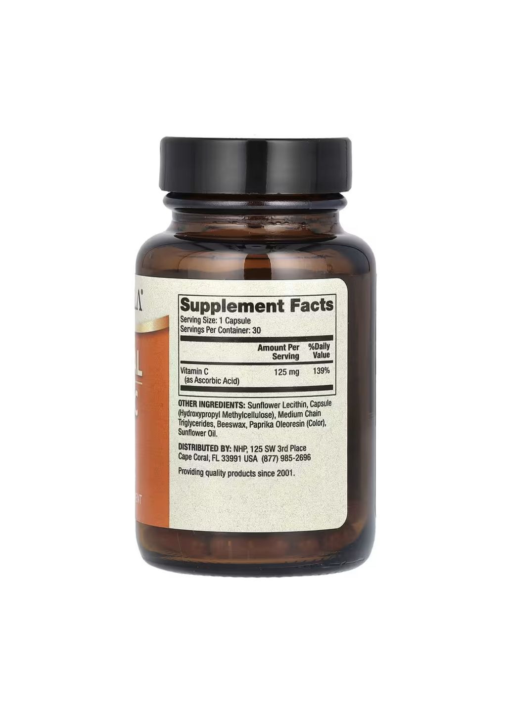 Вітамін C для дітей 30 капсул для імунітету та здоров'я Dr. Mercola (372596778)