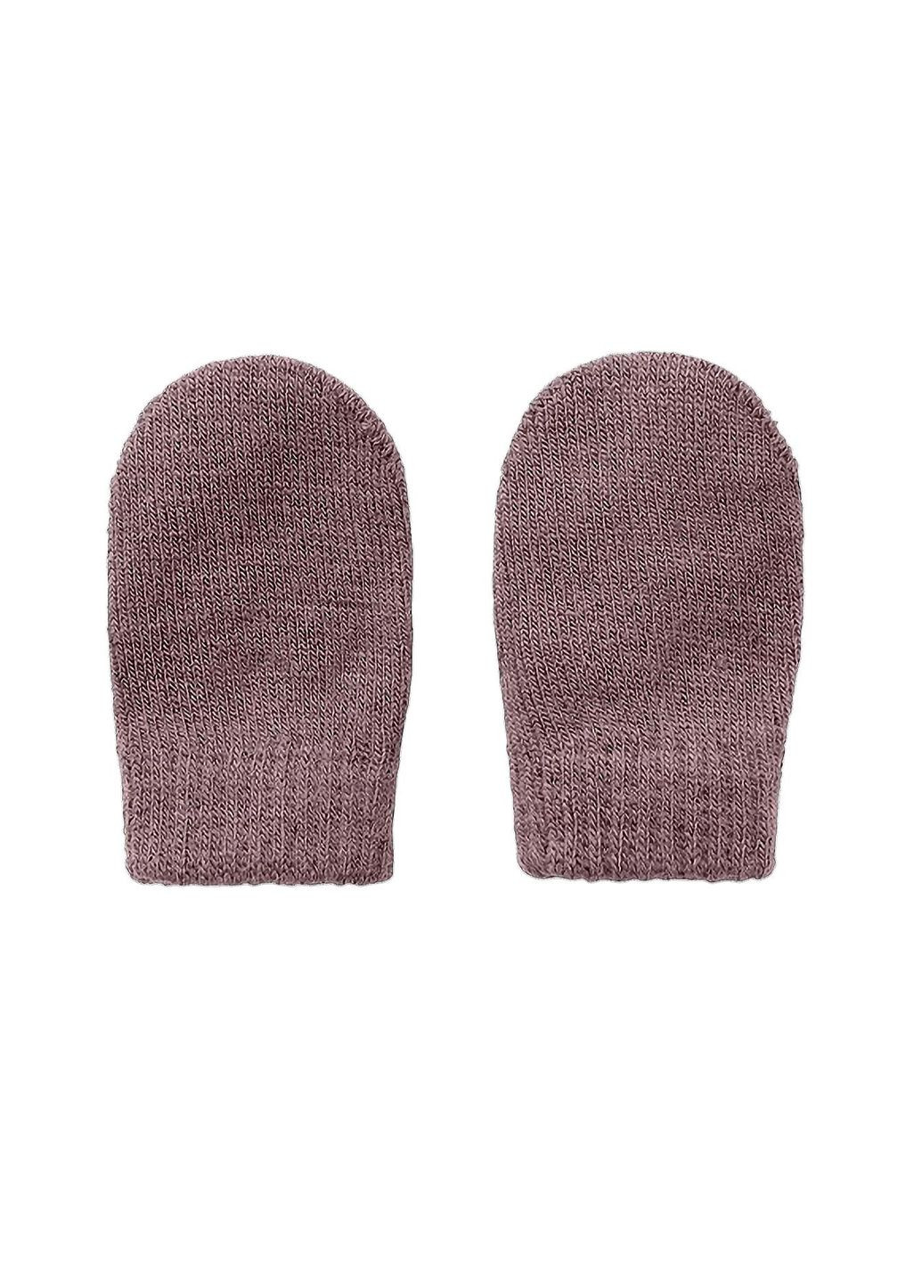 Детские вязаные демисезонные перчатки для мальчиков и девочек Пудровые (25091741) Name it (363188270)