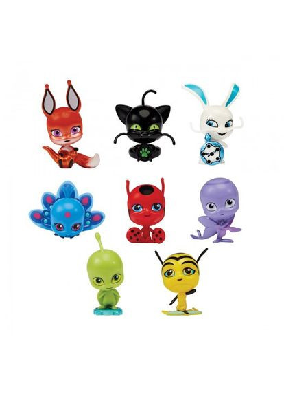 Фигурка Леди Баг и Супер-Кот – Коробочка-сюрприз с Квами Miraculous (344449298)