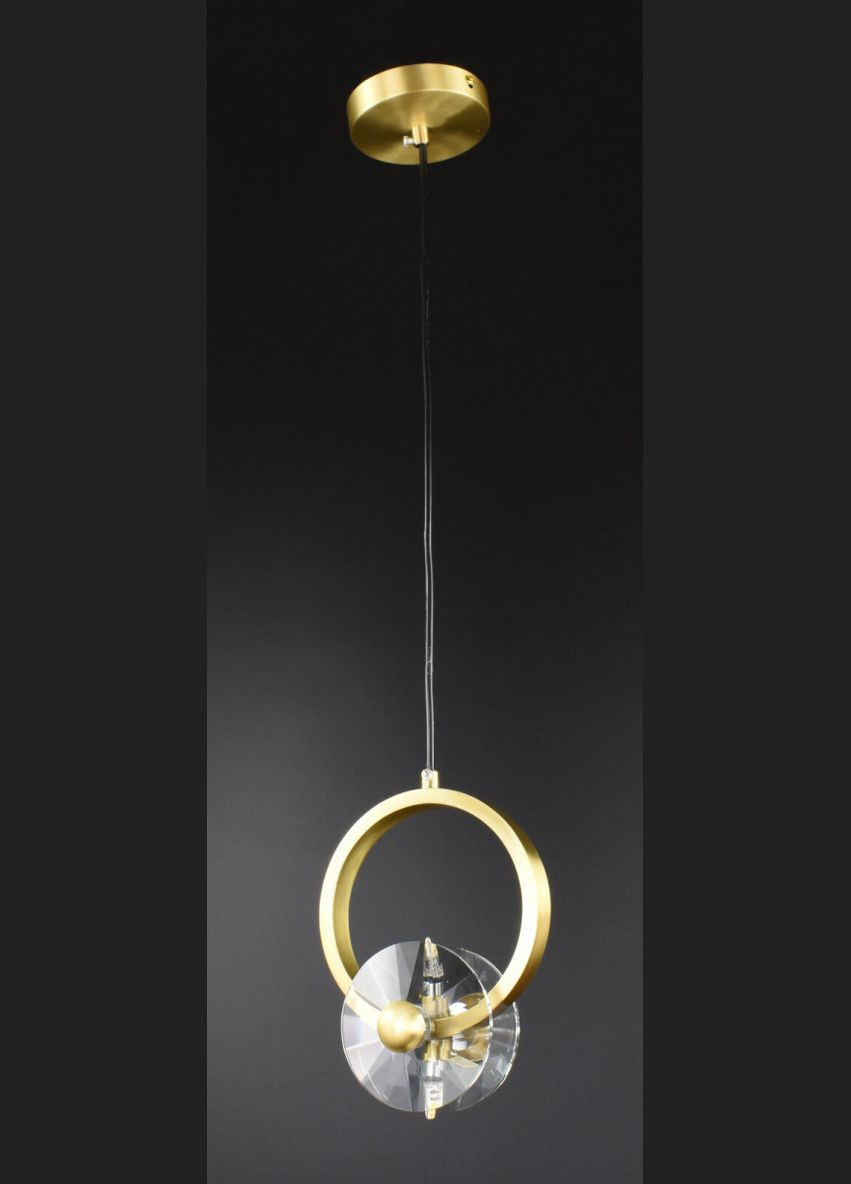 Люстра підвісна на 2 лампочки 26712 Латунь 30-150х15х10 см. Sunnysky (364753233)