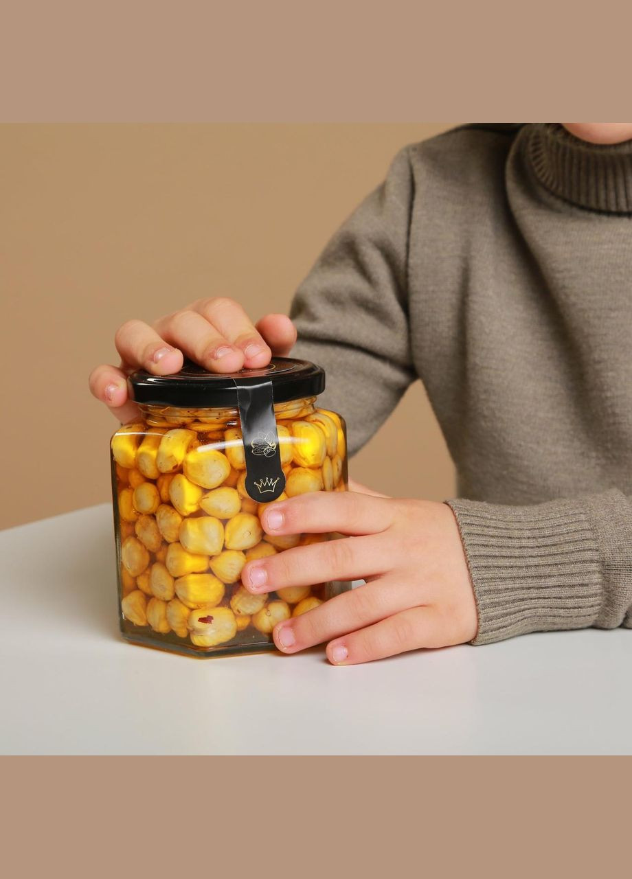 Мед із лісовими горіхами 460 грам Царство Меду (330027814)