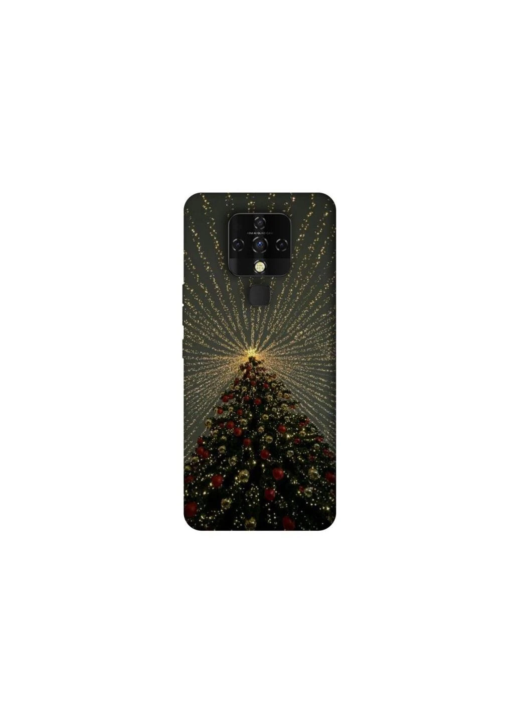 Чохол на TECNO Camon 16 SE Новорічний v16 Frontalka (354185285)
