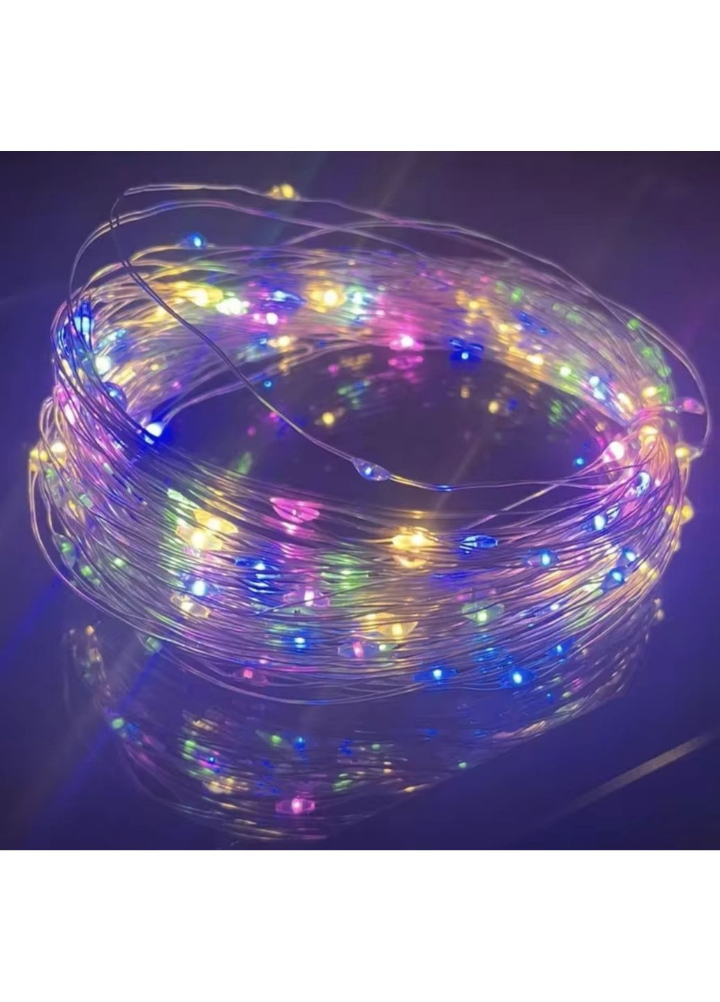 Гирлянда Роса 2 м 20 led с usb Разноцветный China (363189689)