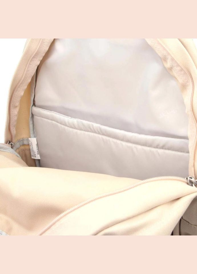 Рюкзак женский текстильный с отделением для ноутбука 1007 бежевый Himawari (314808798)