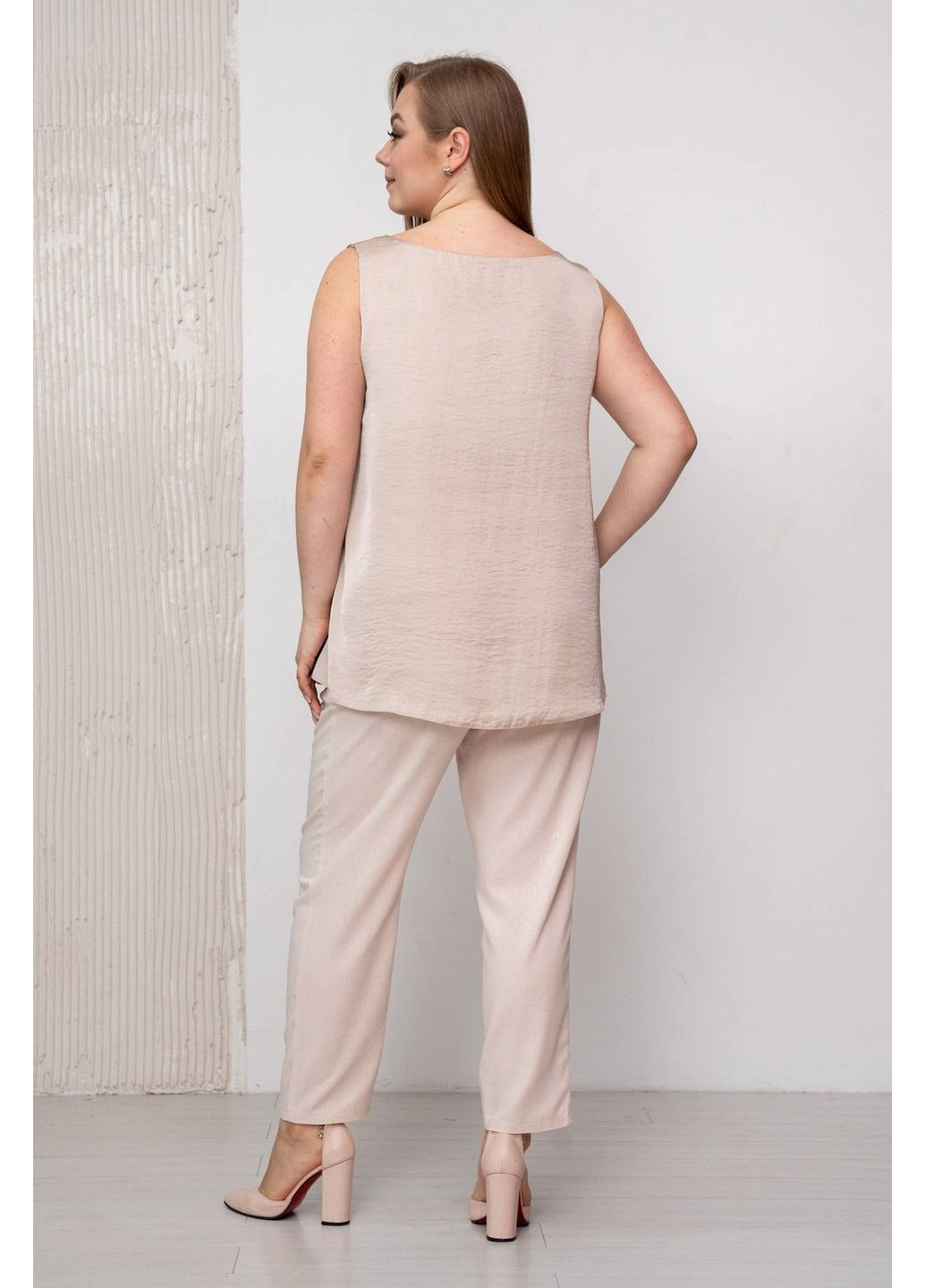 Шовкова майка ЛІНСІ бежевий Tatiana — 349442012