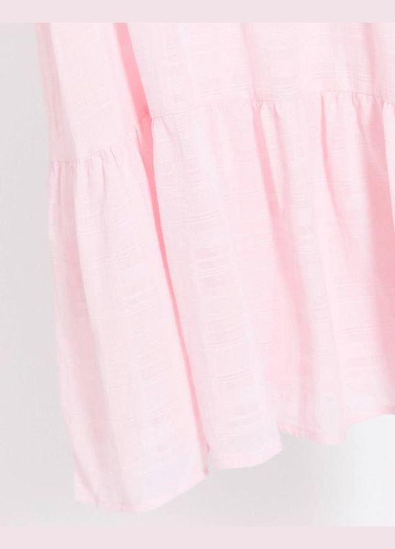 Светло-розовое платья мини розовая пышная pull Asos