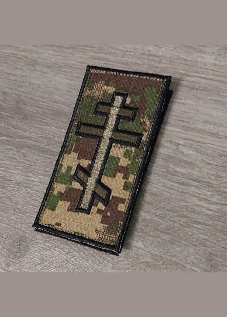 Шеврон Погон православного Капеллана полевой на хищнике No Brand (336381538)