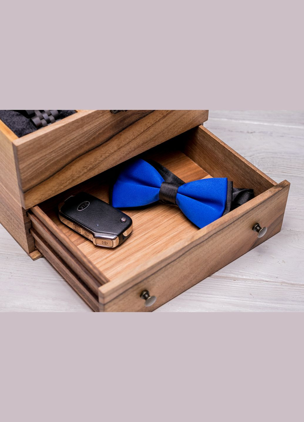 Именная коробочка с гравированием на подарок с шухлядой для украшений EcoWalnut (295266133)