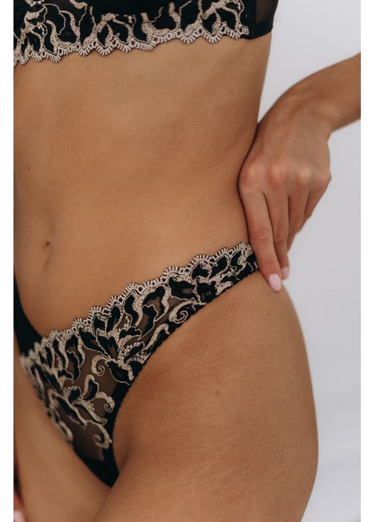 Чорний комплект білизни Endorphine