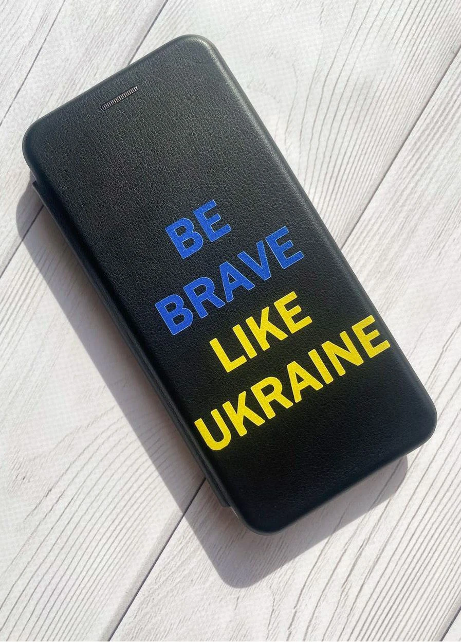 Чохол-книжка чорний з малюнком на Xiaomi Redmi 8 Сміливість (принт 5) Creative (355403550)