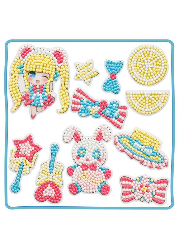 Наклейки стікери алмазна мозаїка Для дівчат ColorArt (299772552)