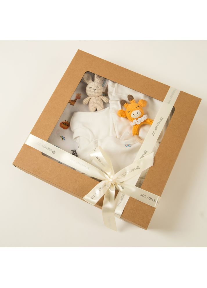 Молочний набір дитячий з комбінезоном Trendy Tot 03-01345_000003200