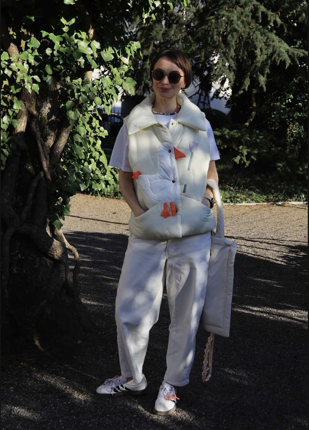 Жилетка «Качечка» з відстібним коміром HOCHUSOBITAKE (326051516)