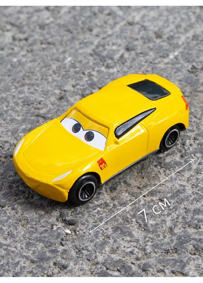 Игрушечные машинки набор 7 штук Тачки, детские машинки из мультфильма Тачки для мальчиков No Brand (361669599)