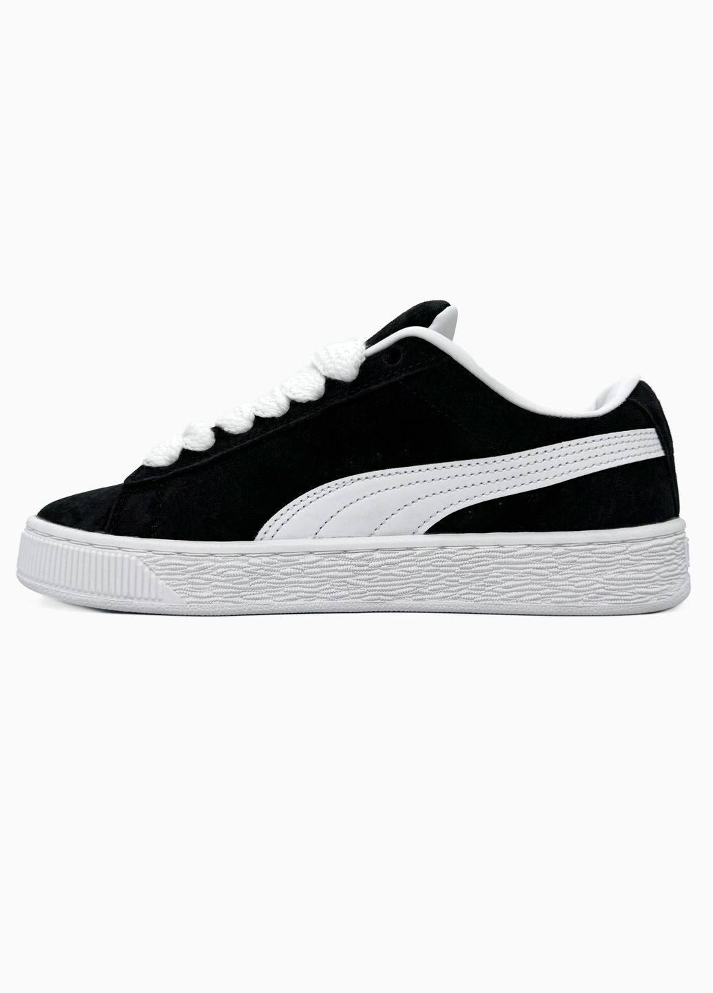 Чорні Осінні кросівки чоловічі і жіночі puma suede xl black | пума суід чорні No Brand