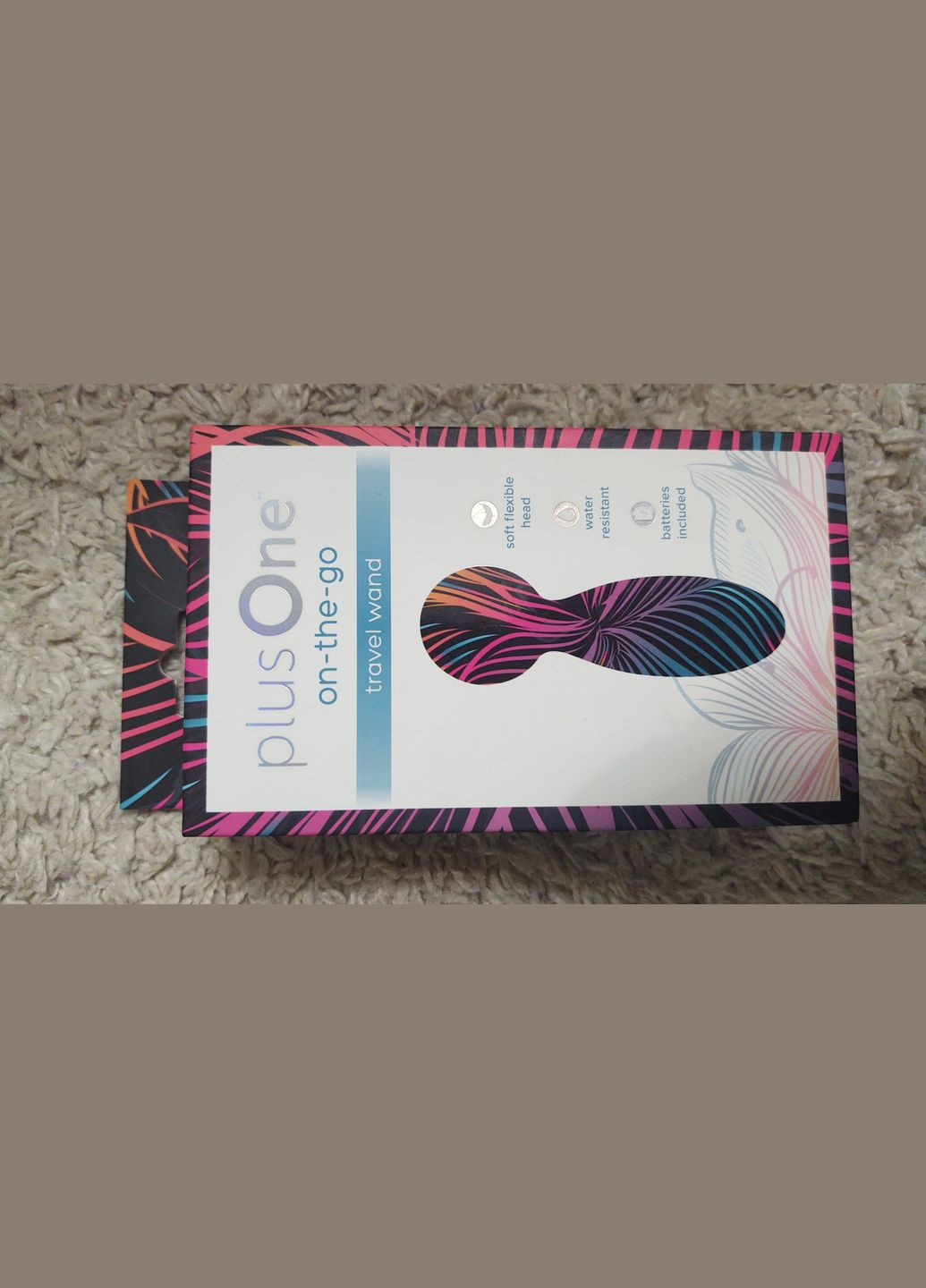 Вібратор Plus On-The-Go Travel Wand - mini vibrator One (316090410)