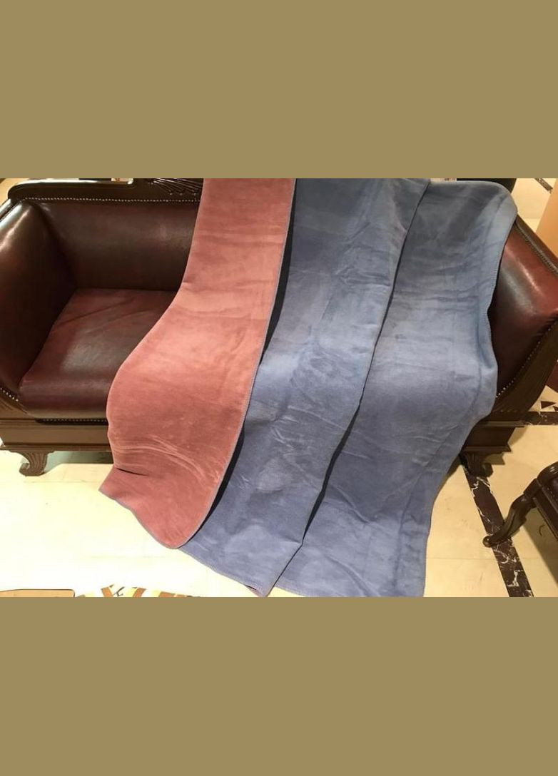 Бавовняний теплий плед "Mavi gul" 200х220см, Євро Belizza (372174434)