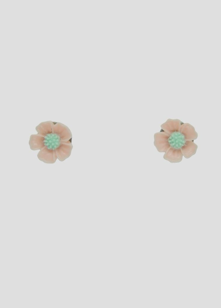 Детские сережки Сережки гвоздики пусеты желтые цветочки 0.8 см Liresmina Jewelry (289717552)