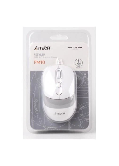 Мышь FM10 White A4Tech (360416013)