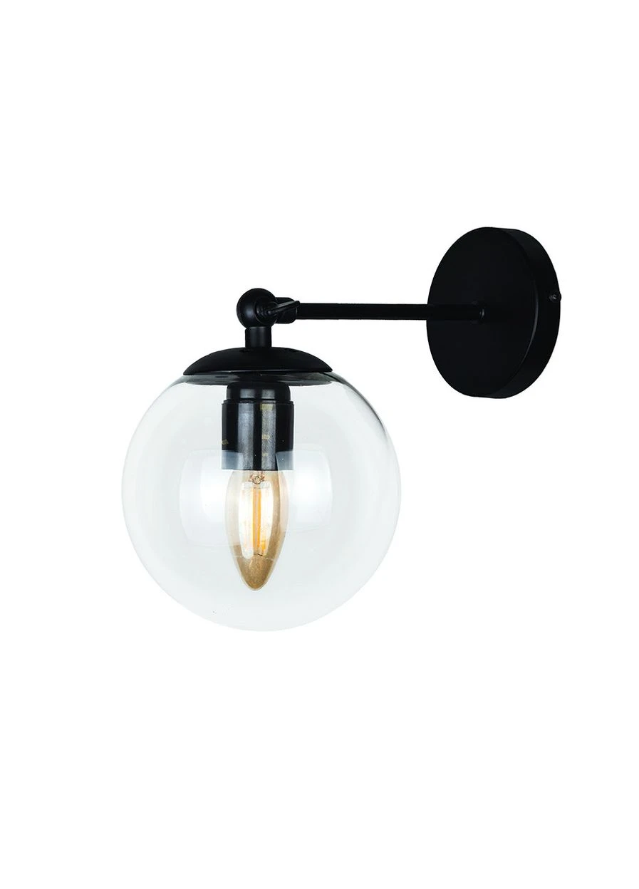 Бра 756WPR150F-1 BK+CL Levistella (398364147)