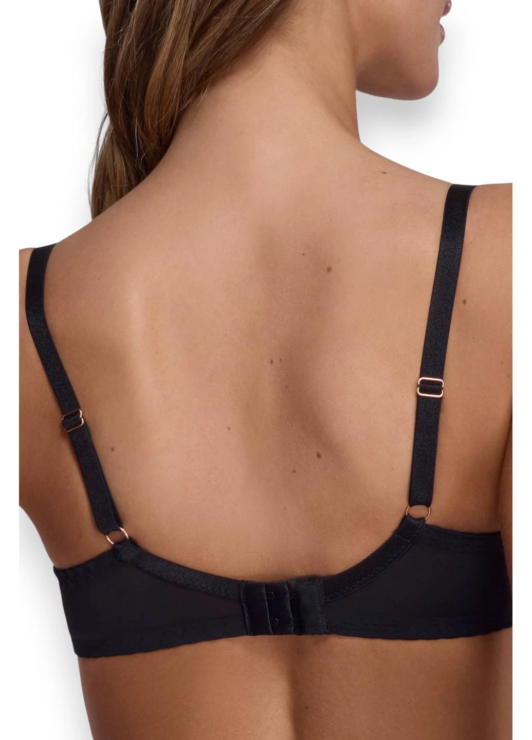 Чорний бюстгальтер м'який з кісточками 2200 delight black Ava мереживо