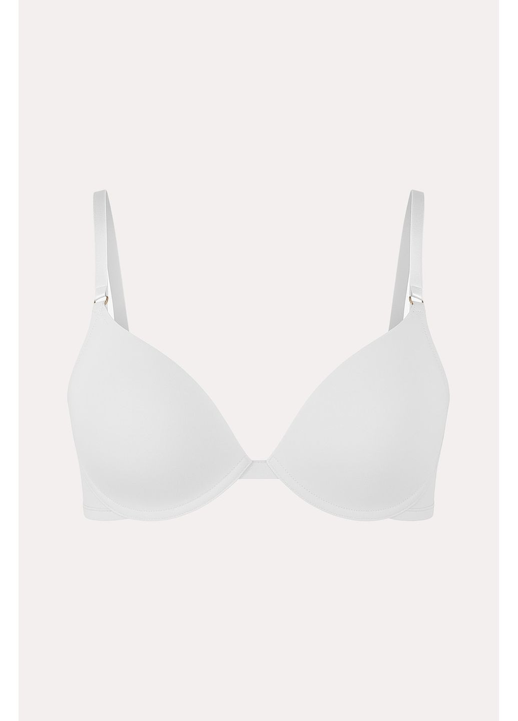 Білий базовий бюстгалтер, колір білий, розмір 75 b Kom