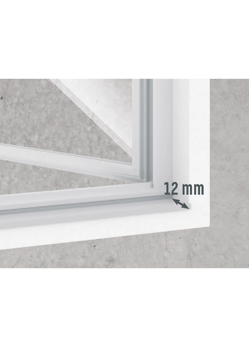 Москітна сітка на вікна 100х120 см біла Lidl (290888546)