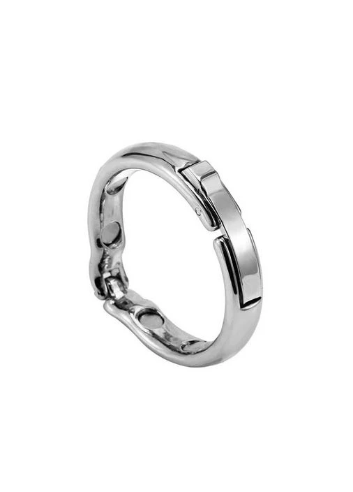 Магнитное эрекционное кольцо "Alloy" - Серебристый No Brand (342723110)
