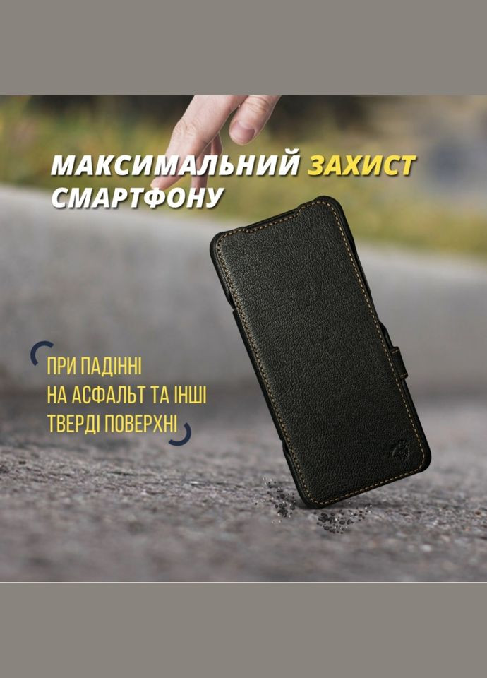 Чохол книжка Premium для Realme 13 5G Чорний (78325) Stenk (316651220)