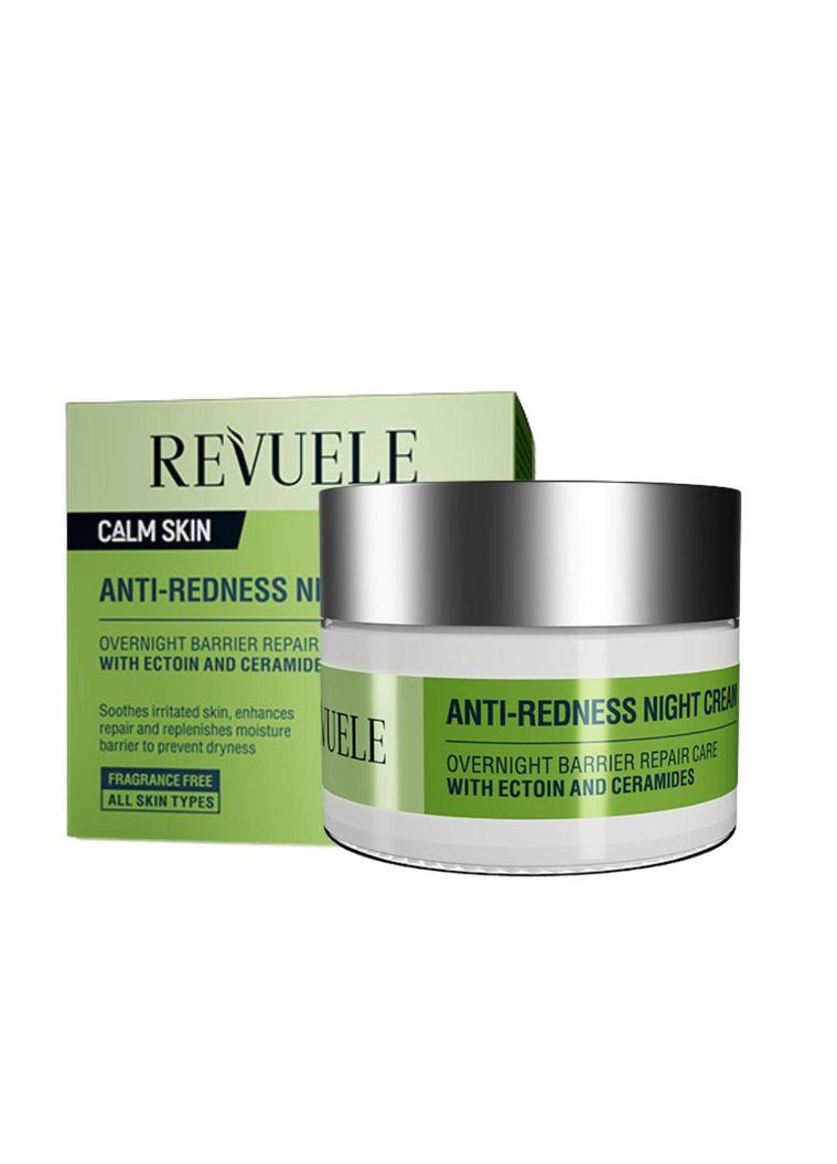 REVUELE Нічний крем від почервоніння для обличчя Anti-Redness, 50 мл — Крем, Болгарія (355312891)