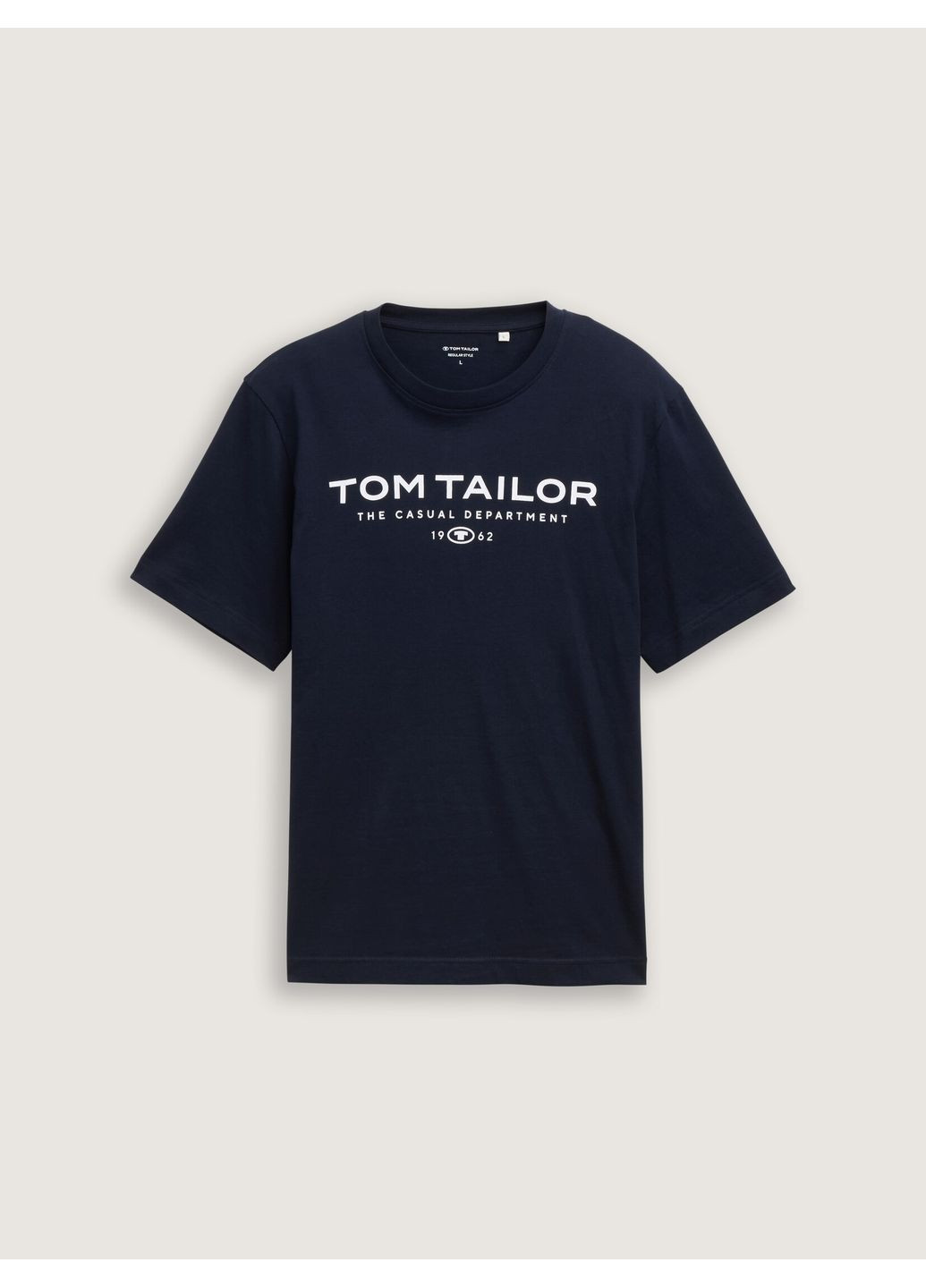 Темно-синяя футболка Tom Tailor