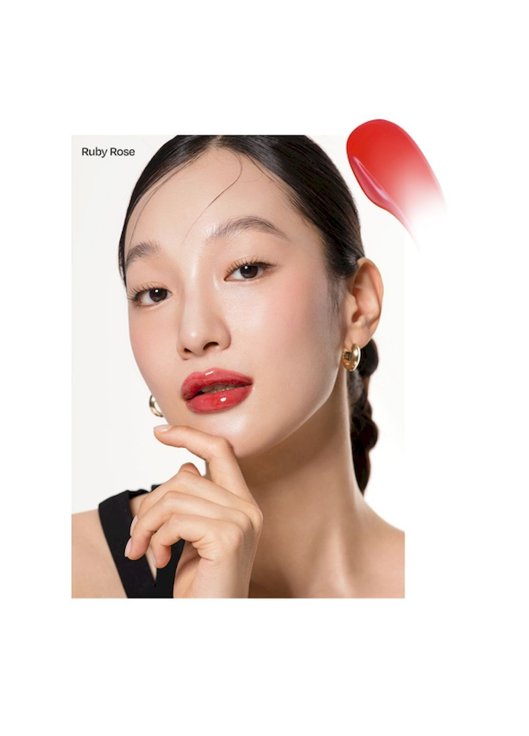 Блиск-плампер Plumping Lip Glow Mood Volumizer для збільшення об'єму губ Ruby Rose 5 мл D'ALBA (362589857)