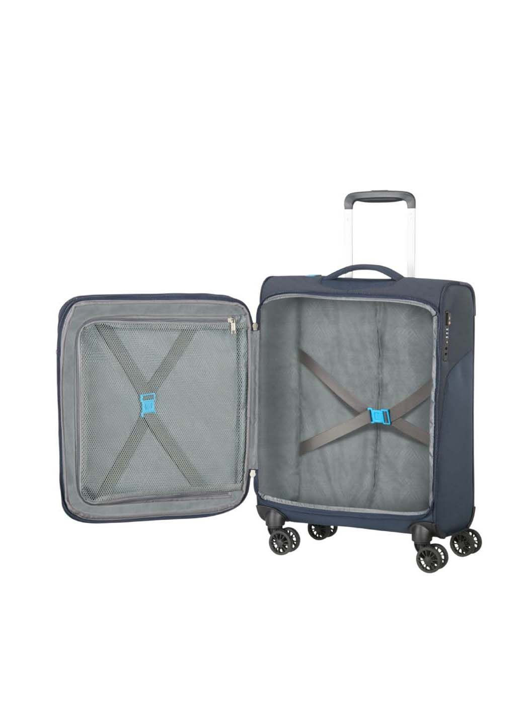 Валіза 55 Див SUMMERFUNK NAVY 55x40x23-25 American Tourister (284664735)