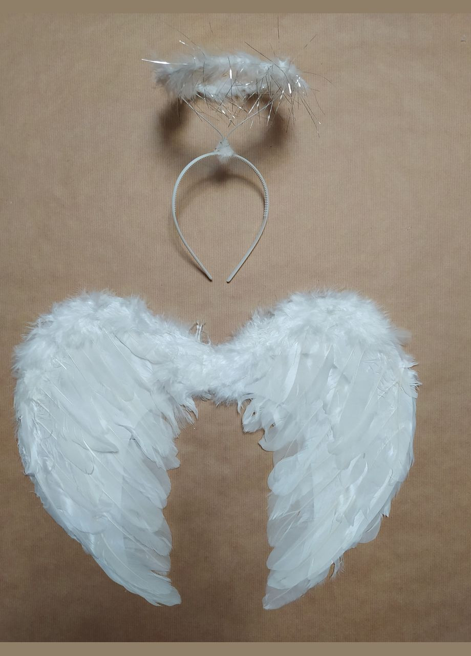 Набір ангела S німб крила перука 45*35 см No Brand (342064949)