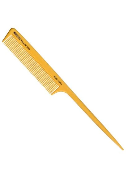 Расческа с пластиковым шпикулем Yellow ion + 002 Sway (385615685)