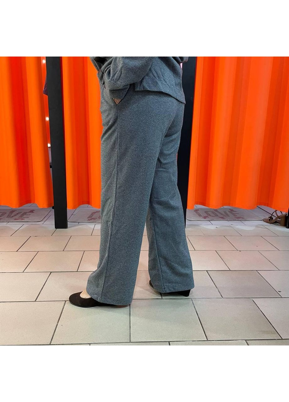 Костюм жіночий твід бомбер штани на резинці прямі Pollini (350349451)