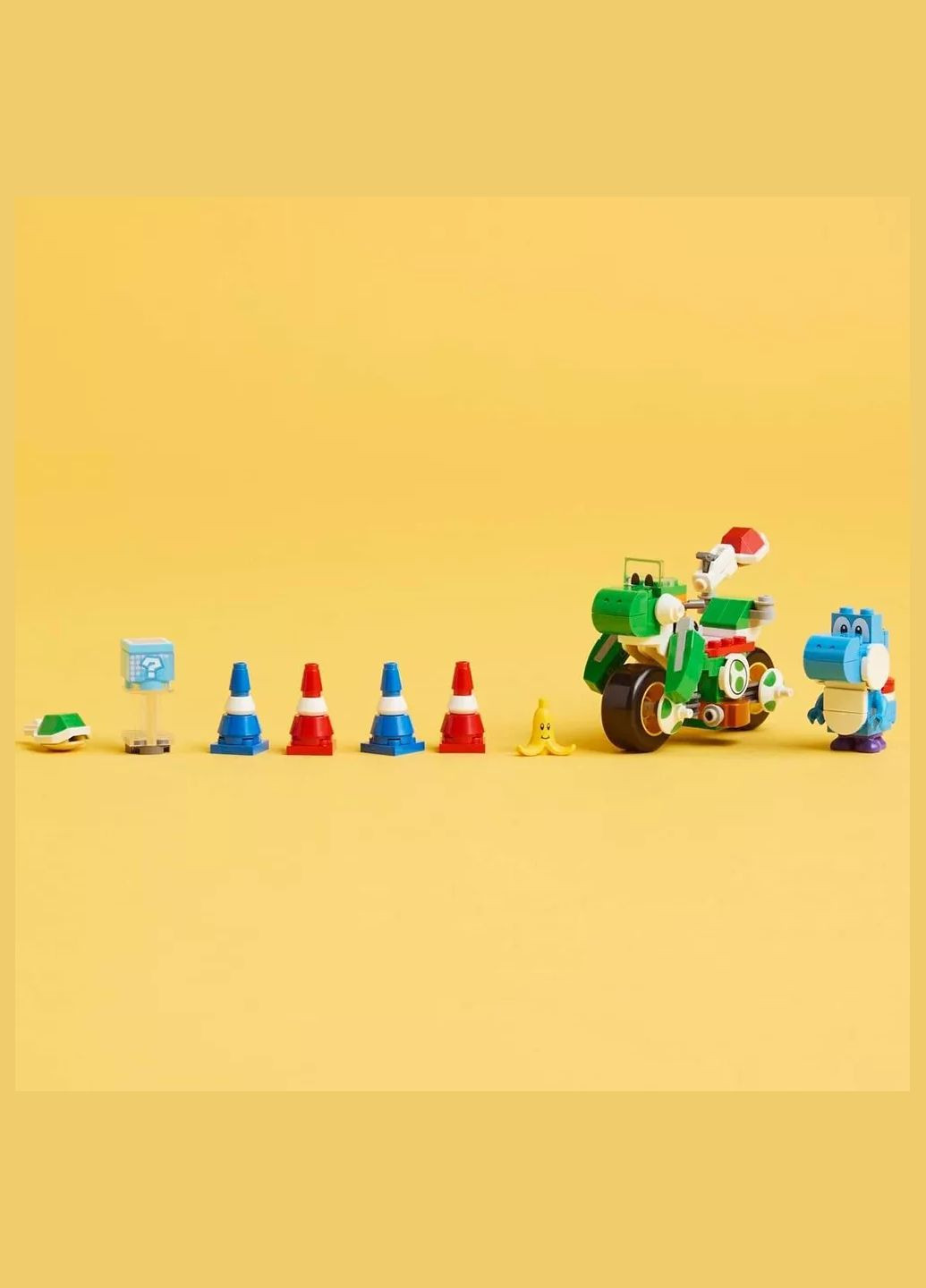 Конструктор Super Mario Мотоцикл Йоши (72031) Lego (333252354)