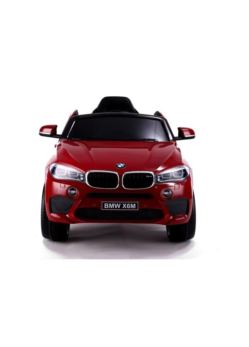 Електромобіль LeanToys BMW X6 лакований 2х6 В Red 5902808157052 Lean Toys (374872608)